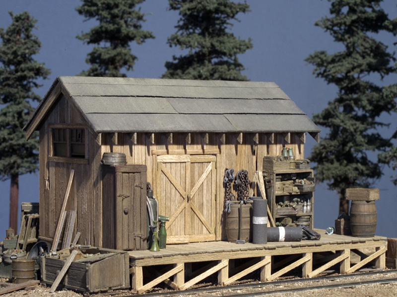 SierraWest Scale Models O Scale Tool Shed